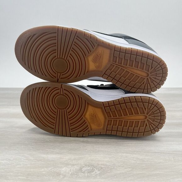 Nike Dunk Low By You Gray White Black Gum Bottom FN0569-900 New Mens Size 8.5 - Picture 10 of 12